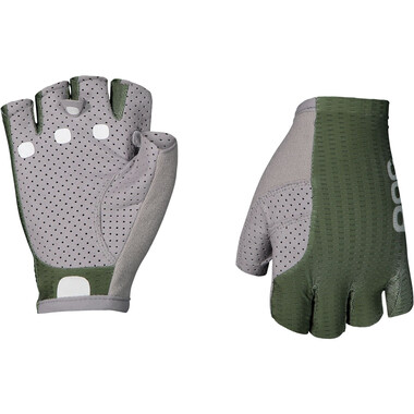 POC AGILE Short Finger Gloves Green/Grey 2023 0